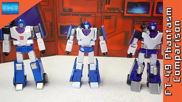 TMT3 - Fans Toys FT-49 Phantasm vs. MMC PS-01 Sphinx and TE-03 Speed Star (Mirage) Comparison
