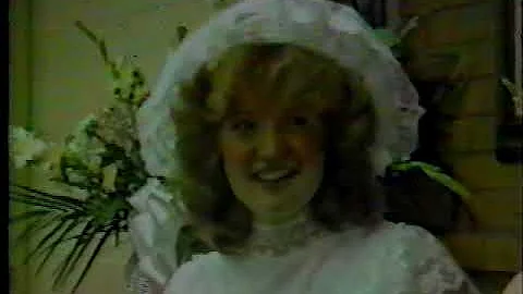 Don and Sandi Capps Wedding Reception 1983