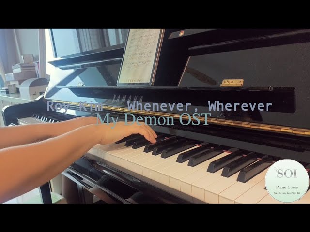 Roy Kim Whenever Wherever Piano Cover (그대가 있는 곳 언제 어디든) | My Demon OST class=
