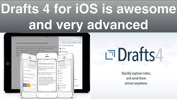 Drafts 4 for iOS is another "must have" app - it