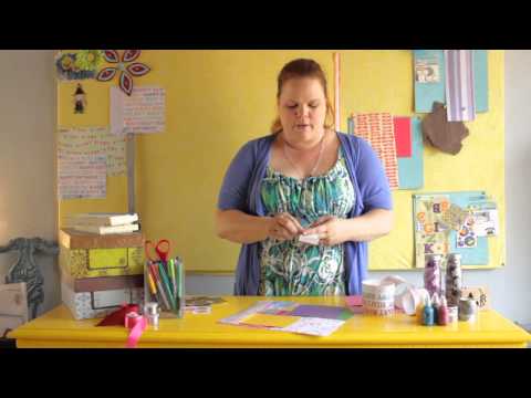 How to Make a Collage for a Birthday Party : Scrapbooking & Other Crafts