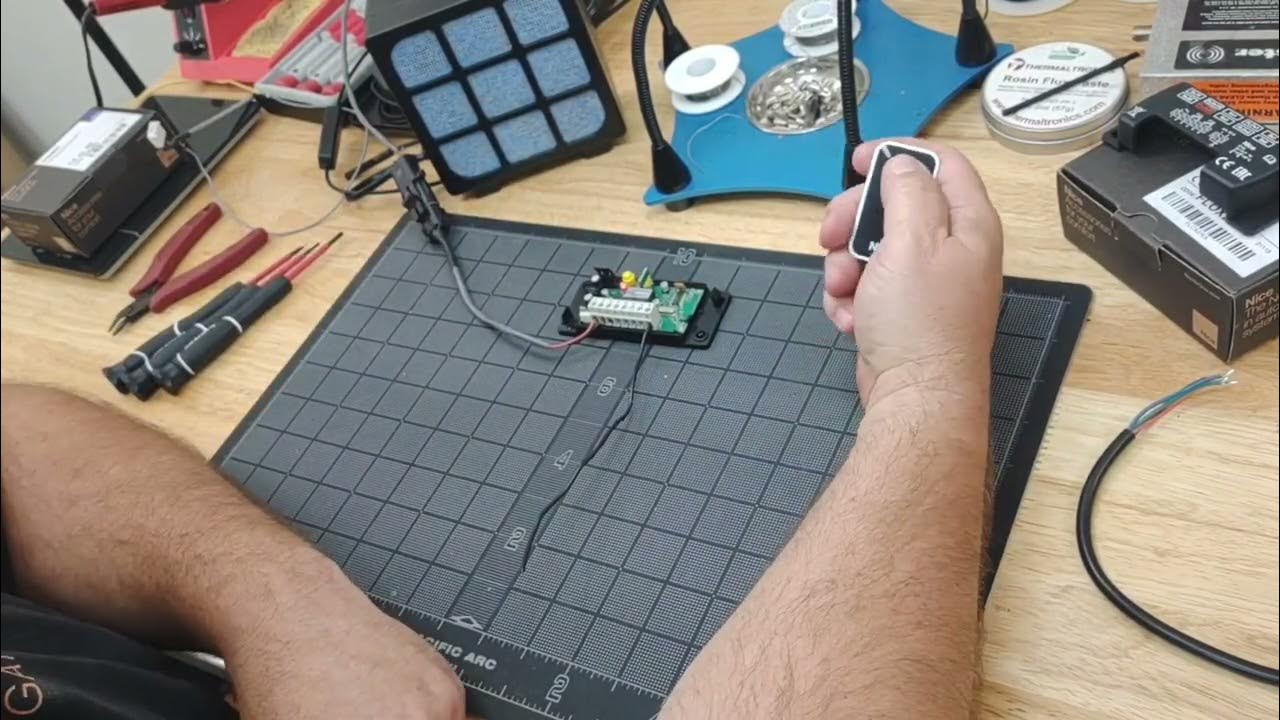 Programming Nice Apollo Remotes to a Nice Apollo 318N (FLOX2R/A