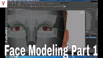 Maya Face Modeling||Part 1/3|Tutorials||