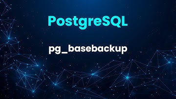 Creating a backup using the pg_basebackup utility, part 2