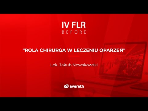 Rola chirurga w leczeniu oparzeń - IV FLR BEFORE