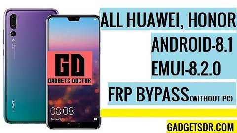 All HUAWEI 2019 FRP Bypass Android 8.1.0(EMUI 8.2.0) | Without PC (Google Unlock)