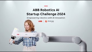 ABB Robotics AI Startup Challenge