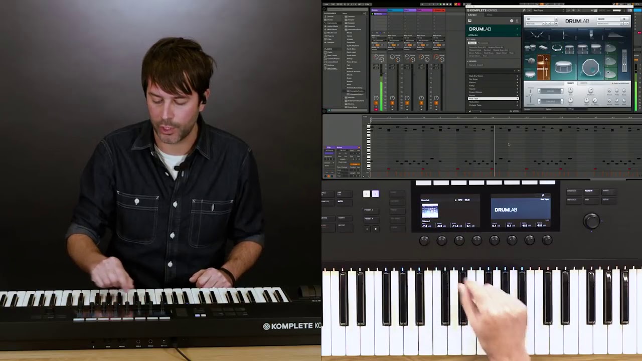 NI Komplete Kontrol S49 - YouTube