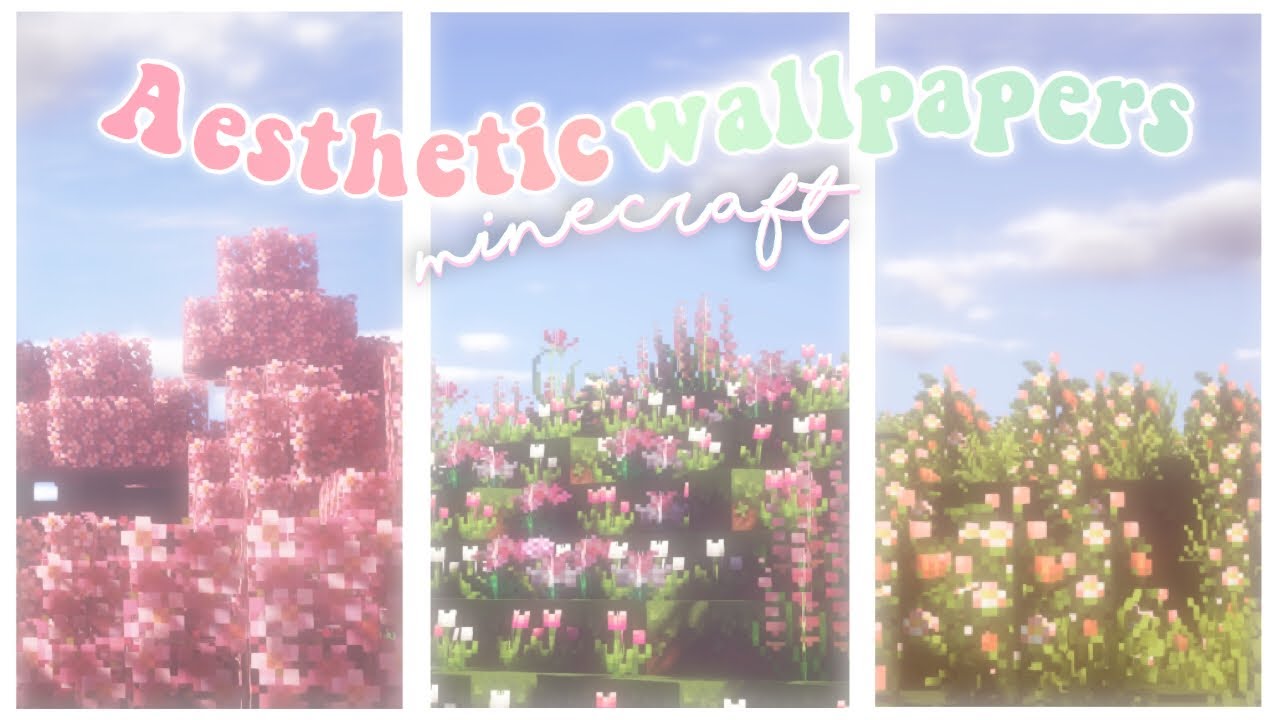 Featured image of post Aesthetic Minecraft Wallpapers Flowers Just wanted to thank everyone for 600 followers