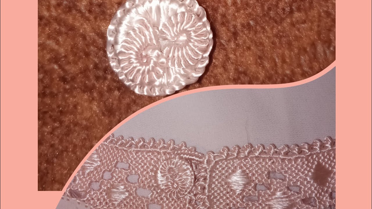 تعليم الراندة طريقة عمل صدفة عنق القفطان Randa