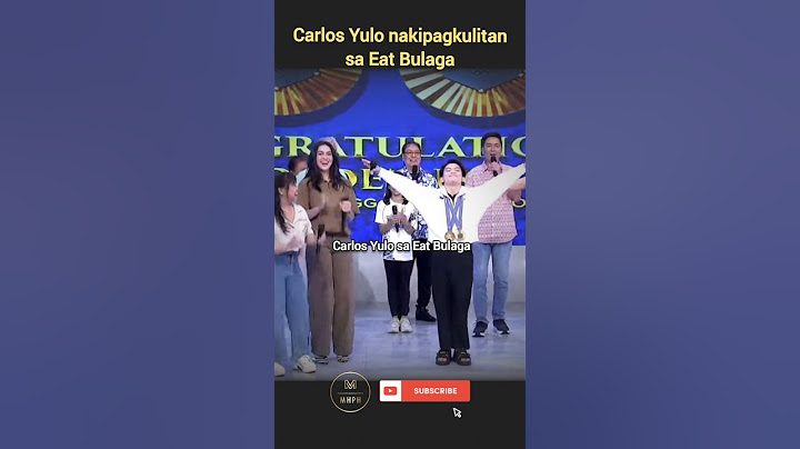 Carlos Yulo sa Eat Bulaga 😊 #CarlosYulo #EatBulaga45