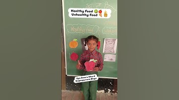 Healthy food and unhealthy food activity healthyfood#unhealthyfood#viralreels#healthy.#healthyfoods
