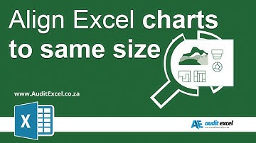 Make all Excel charts the same size (2 ways)