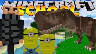 Minecraft School - SUCKED INTO A MOVIE!