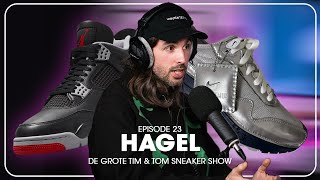 HAGEL over DESIGNEN voor OFF-WHITE, AIR JORDAN 4 'BRED' en meer! De Grote Tim En Tom Sneakershow 23