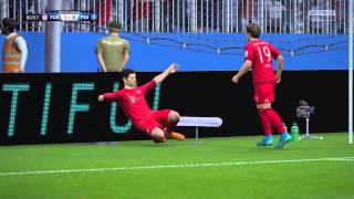 FIFA 16 BAYERN MUNICH - PSG 1-0 LEWANDOWSKI