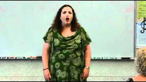 Julie Gordon sings For Good