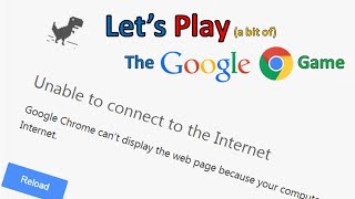 Let's Play (a bit of): Google Chrome Dinosaur Jump screenshot 1