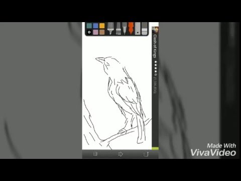 cara buat sketsa gambar di HP YouTube