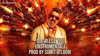God Bless U (Instrumental) - Good Bad Ugly | Ajith, Trisha, Anirudh, GV Prakash, BGM [Prod By Sumit]