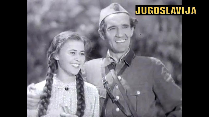 PARTIZANI NAŠE  UZDANICE A ČETNICI IZDAJICE -  Partizanski film