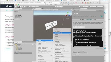 Quick Implementation of Unity Ads in 5.2.2+