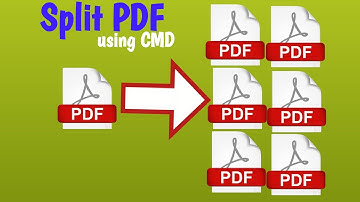 How to split PDF pages using cmd (command line interface)