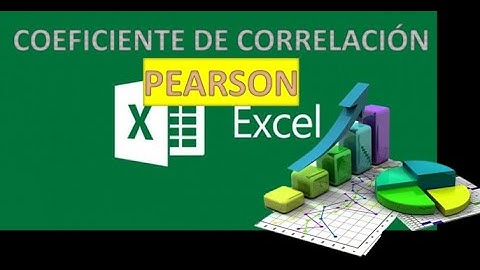 Coeficiente de correlación de Pearson y Spearman | Excel - real statistics