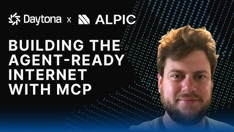 Building the Agent-Ready Internet with MCP I Gabe RuttnerI Live from Daytona AI Builders @GitHub