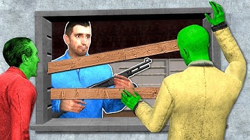 ZOMBIES TRAPPED US IN A STORE! (Garry