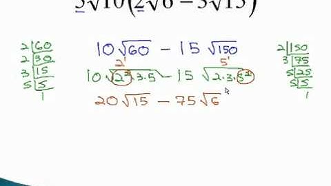 Add/Subtract/Multiply - Distributing with Radicals
