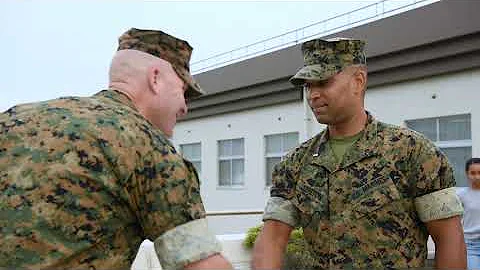 CWO5 Denis Lebreton promotion ceremony (B-Roll) (2019) 🇺🇸