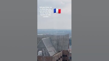 Eiffel Tower from London #france #paris #eiffeltower #london #londonview #silife #shorts