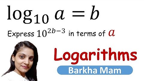 Logarithms Exercise 9.1 Q5  Class 9 Maths ICSE  ML Aggarwal Solutions