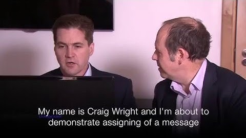 Original Bitcoin Creator finally Satoshi Nakamoto Revealed : Mr Craig Wright
