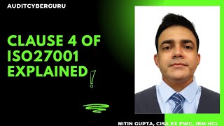 ISO 27001 Clause 4 Explained: Build a Strong Information Security Foundation! @AuditCyberGuru