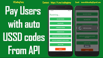 Automate ussd requests to make payments in android. Requests can be from API or anywhere else.