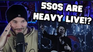 Metal Vocalist - First Time Reaction to - 5 Seconds of Summer - Youngblood Live Brixton