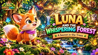 Information Luna and the Whispering Forest 🦊🌿 | A Secret in the Trees | Kids Story News