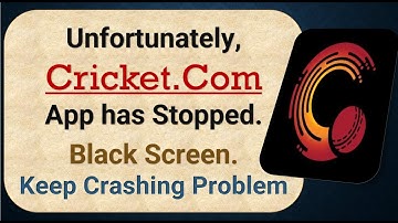 How To Fix Unfortunately, Cricket Com App has stopped | Keeps Crashing Problem in Android