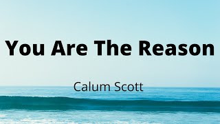 Calum Scott - You Are The Reason (Lyrics) "I'd climb every mountain" [Tiktok Song]