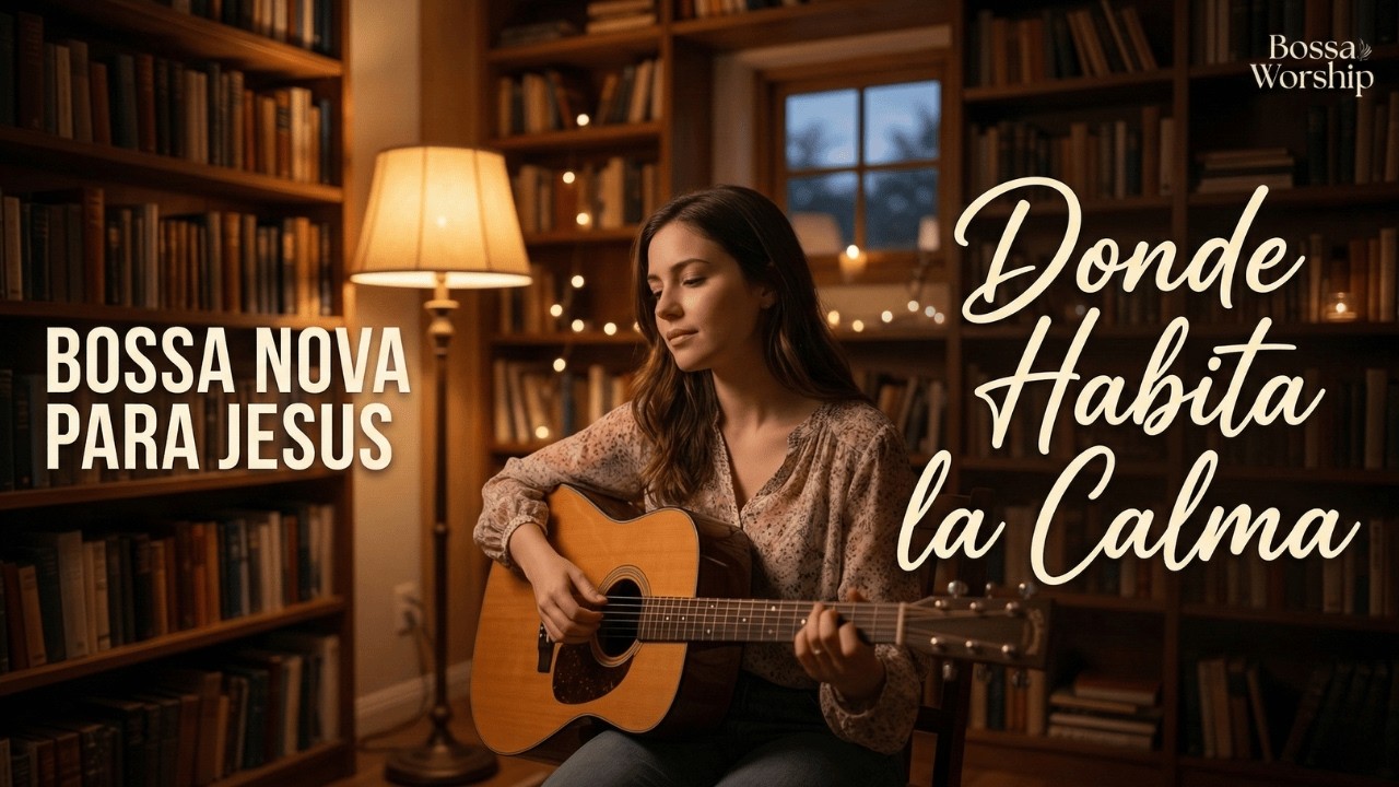 DONDE HABITA LA CALMA | BOSSA NOVA CRISTIANO PARA JESÚS – Música de adoración y paz