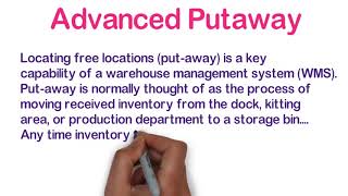 ADempiere Advanced Putaway (Warehouse Management) - Retail Management System