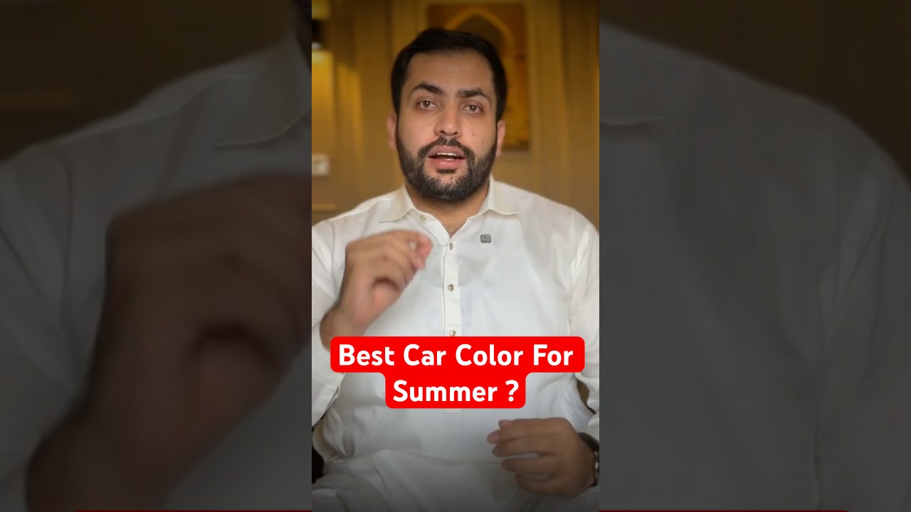 White Car vs Black Car in Summer | Garmi Mein Kaun Zyada Garam? #Shorts
