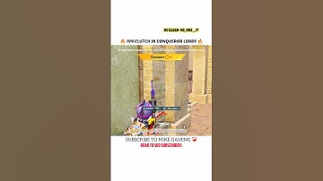 1v3 Clutch In Conqueror lobby domination #pubgmobile #bgmi #shorts