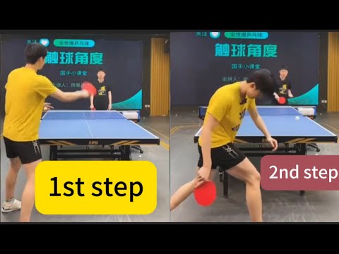 A Small Change to Feel the Correct Forehand Loop Technique and Forearm snaping