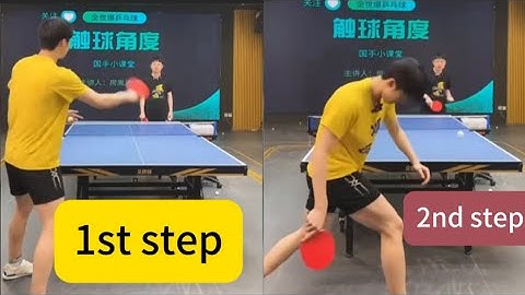 A Small Change to Feel the Correct Forehand Loop Technique and Forearm snaping