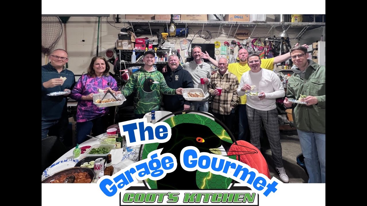 🦆Coots Kitchen at The Garage Gourmet Blackened Walleye Fish Tacos!!