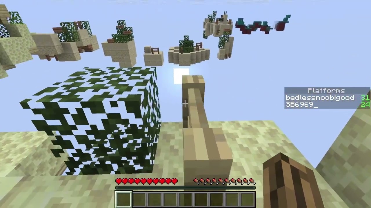 1的4平方 vs itsgojo跑酷比賽