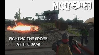 Miscreated - Fighting the spider at the dam